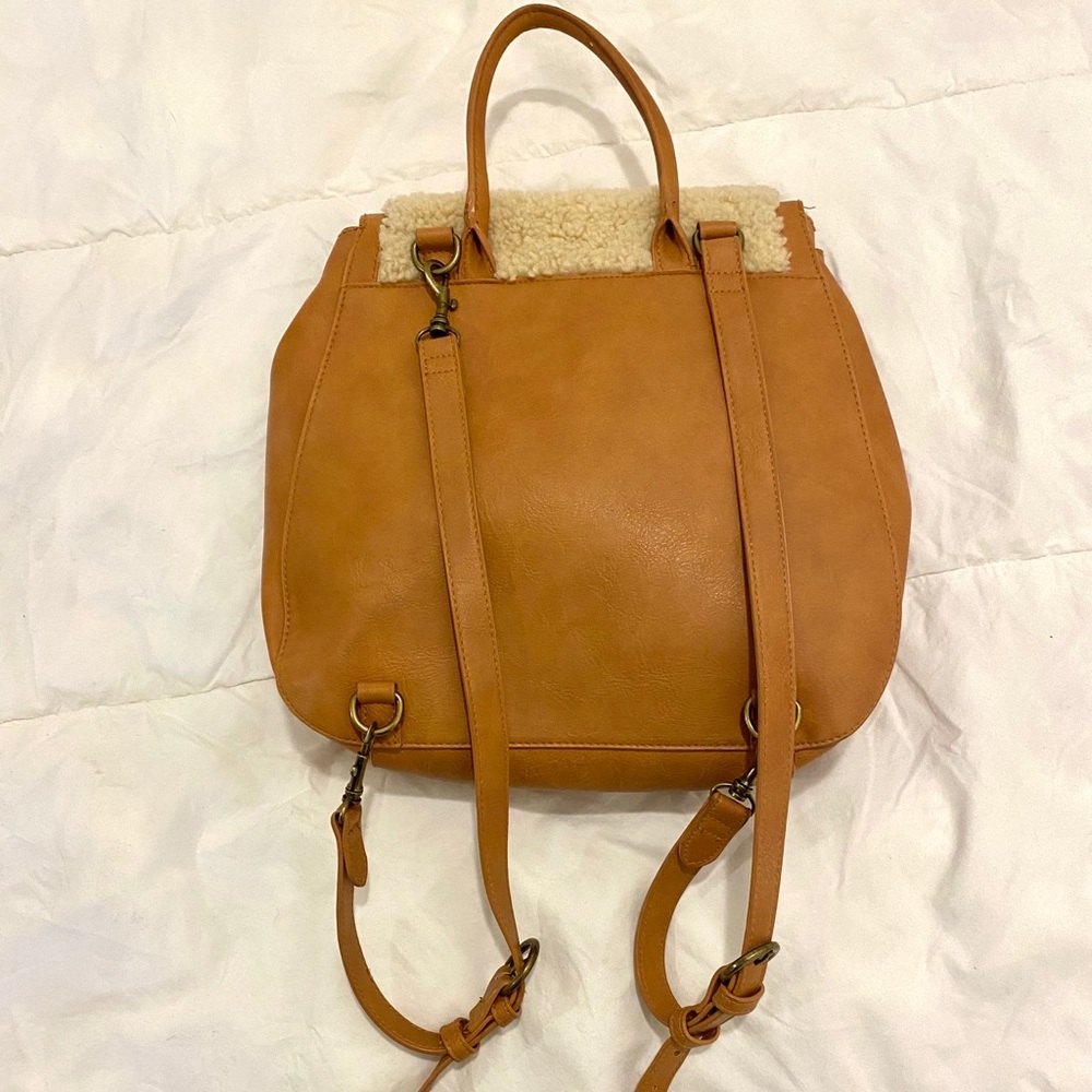 Universal Thread Brown And Cream Backpack - image 2
